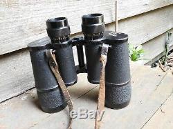 WW2 Wehrmacht German Army Military Issue Binoculars 10x50 Dienstglas Carl Zeiss