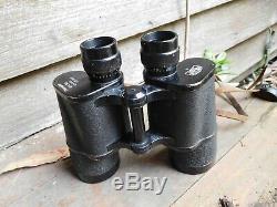 WW2 Wehrmacht German Army Military Issue Binoculars 10x50 Dienstglas Carl Zeiss