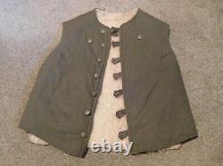 WW2 Wehrmacht German Army Uniform Sheepskin Winter Vest for the Eastern Front