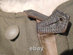 WW2 Wehrmacht German Army Uniform Sheepskin Winter Vest for the Eastern Front