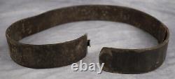 WW2 army German leather combat belt Officer WWI wehrmacht field gear estate vet