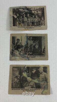 WW2 set of original items of the German 6th Army officer Paulus. Set of 98