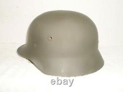 WW2 type German M40/55 helmet, liner size 57, army paint