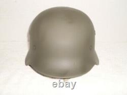 WW2 type German M40/55 helmet liner size 57, army paint