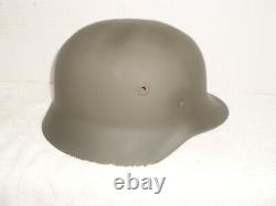 WW2 type German M40/55 helmet, liner size 57, army paint