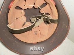 WW2 type German M40/55 helmet liner size 57, army paint