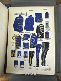 WWI German Army Cavalry Uniforms Imperial Military Color Plates 1939 COMPLETE