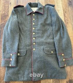 WWI German Army Waffenrock M07/10 Field Tunic Reproduction Coat Grey Size 40