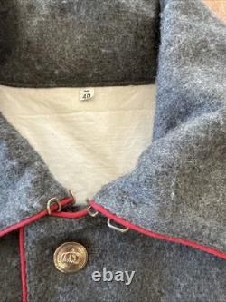 WWI German Army Waffenrock M07/10 Field Tunic Reproduction Coat Grey Size 40