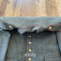 WWI German Army Waffenrock M07/10 Field Tunic Reproduction Coat Grey Size 40