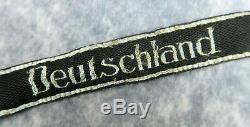 WWI German cuff title patch US WW2 Army soldier estate uniform sleeve insignia