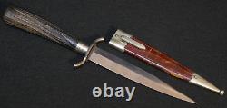 WWI Imperial German Army Boot Knife Trench Dagger Private Purchase Hunting