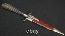 WWI Imperial German Army Boot Knife Trench Dagger Private Purchase Hunting