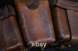 WWI Imperial German Army G98 Cartridge Pouch'F. Waldbauer 1915', VIII Korps G. R