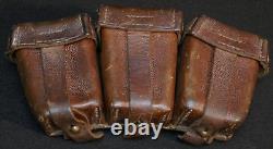 WWI Imperial German Army G98 Cartridge Pouch'F. Waldbauer 1915', VIII Korps G. R