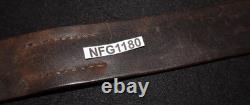 WWI Imperial German Army Leather Belt'110' End Stamped, Field Worn, 41 Inch Tip