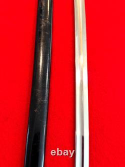 WWI-WWII German Army Officer Sword with Scabbard Near Mint Blade Antique