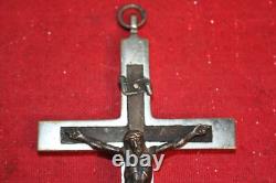 WWI WWII German Army Wehrmacht Officers Big Pectoral Catholic Cross Pendant