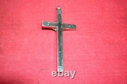 WWI WWII German Army Wehrmacht Officers Big Pectoral Catholic Cross Pendant