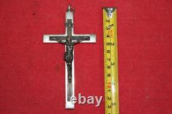 WWI WWII German Army Wehrmacht Officers Big Pectoral Catholic Cross Pendant