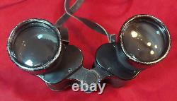 WWII 1941 GERMAN DIENSTGLAS 10 x 50 ARMY BINOCULARS (WALTER WINKLER Case)