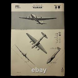 WWII 1942 German Army Bomber Transport Fw-200K Kurier W. E. F. T. U. P. ID Poster