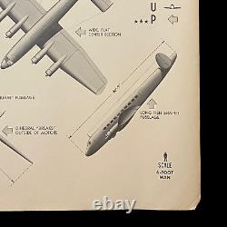 WWII 1943 German Army Transport Junkers JU 90 W. E. F. T. U. P. ID Poster