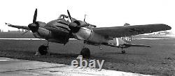 WWII 1944 German Army Attack Bomber Henschel Hs-129 W. E. F. T. U. P. ID Poster