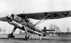 WWII 1944 German Army Recon Henschel Hs-126 Training W. E. F. T. U. P. ID Poster