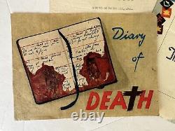 WWII 8th Army German Air drop Leaflets Propaganda Po Valley Cassino 78th Div