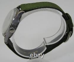 WWII Captured Helvetia DH Dienstuhr Heer German Rebranded US Army Ord. OH Watch