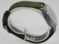 WWII Captured Helvetia DH Dienstuhr Heer German Rebranded US Army Ord. OH Watch