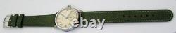 WWII Captured Helvetia DH Dienstuhr Heer German Rebranded US Army Ord. OH Watch