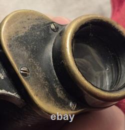 WWII DIENSTGLAS German Border Guard Binoculars Spindler and Hoyer 6x30