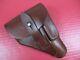 Wwii Era German Army Leather Belt Holster For The Walther Ppk Pistol Xlnt #1