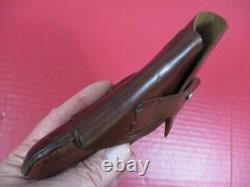 WWII Era German Army Leather Belt Holster for the Walther PPK Pistol XLNT #1