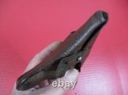 WWII Era German Army Pig Skin Leather Belt Holster Walther PPK Pistol NICE