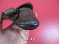 WWII Era German Army Pig Skin Leather Belt Holster Walther PPK Pistol NICE