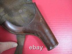 WWII Era German Commercial Leather Flap Holster Walther PP Pistol Very NICE