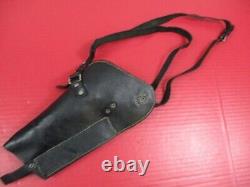 WWII Era German Leather Shoulder Holster for Walther P38 Pistol XLNT RARE #2