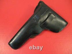 WWII Era German Military Leather Belt Holster for Astra 600 Pistol Very Nice