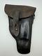 Wwii Era German Police Leather Holster For Sauer Model H 38h Pistol Rework