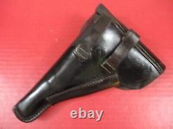 WWII Era German Police Leather Holster for Walther P38 Pistol Mrkd fkx XLNT