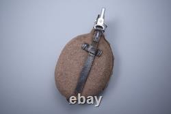 WWII GERMAN ARMY CANTEEN withCOVER & STRAPS