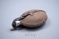 WWII GERMAN ARMY CANTEEN withCOVER & STRAPS