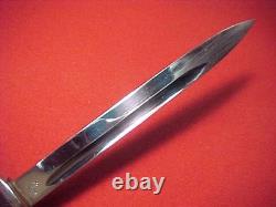 WWII GERMAN ARMY DRESS BAYONET ROBERT KLAAS WithLEATHER FROG CLEAN ESTATE ITEM