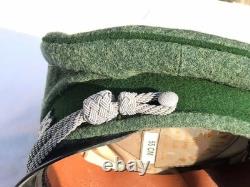 WWII GERMAN ARMY FORESTRY OFFICERS Visor Cap