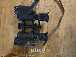 WWII GERMAN ARMY dow 8x24 BINOCULARS DIENSTGLAS HENSOLDT WETZLAR DAMAGED