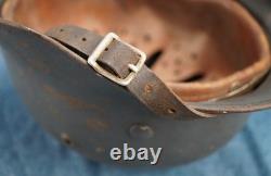 WWII German Air Force Army Luftwaffe blue steel Helmet M35 combat vet stahlhelm