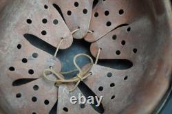 WWII German Air Force Army Luftwaffe blue steel Helmet M35 combat vet stahlhelm